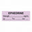 United Ad Label Anesthesia Tapes - Anesthesia Tape Labels, 1-1/2" x 1/2", EPHEDRINE with mg / mL, Date / Time and Initials, Purple, 500"/Roll - ULTJ151-D