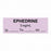 United Ad Label Anesthesia Tapes - Anesthesia Tape Labels, 1-1/2" x 1/2", EPHEDRINE 5 mg / mL, Date / Time and Initials, Purple, 500"/Roll - ULTJ1555-D