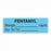 United Ad Label Anesthesia Tapes - Anesthesia Tape Labels, 1-1/2" x 1/2", FENTANYL with mg / mL and Date / Time, Blue, 500"/Roll - ULTJ7611