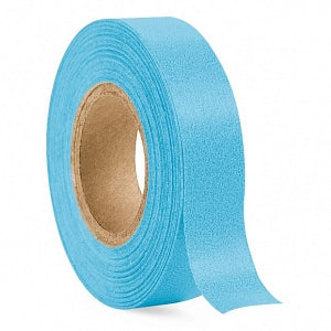 United Ad Label Colored Paper Tape - Colored Paper Tape, Blue, 1/2" x 500" - ULTP512-7