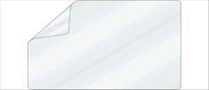 United Ad Label Co Blank Transparent Labels - Blank Label, Transparent ...