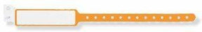 United Ad Label Co Patient ID Wristband Labels - Patient ID Wristband Label, Orange - WB5040-17
