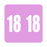 Color: Purple Dimensions: 1-7/8" X 1-7/8" Before Folding Permanent Adhesive Quantity: 500/Roll