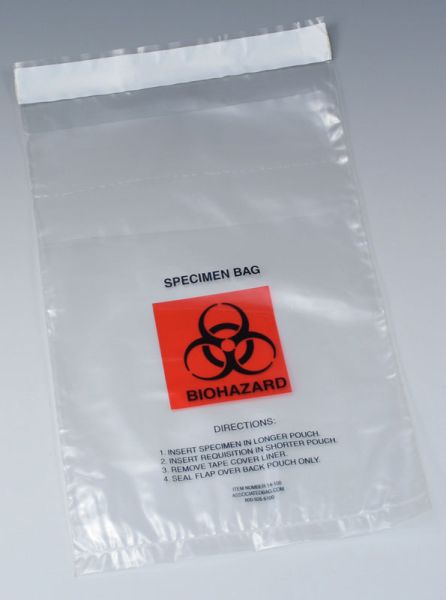 Medical Use Labels - Biohazard Bag, 6