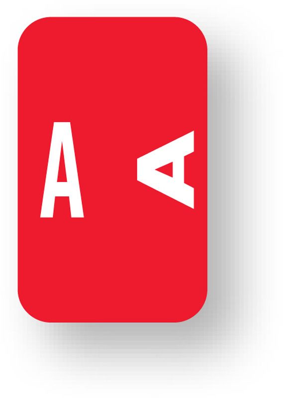 Medical Use Labels - Smead Compatible ACC Alpha Labels