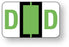 Medical Use Labels - UAL Alpha Side Tab Labels