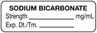 Medical Use Labels - Anesthesia Label, Sodium Bicarbonate mg/mL, 1-1/2" x 1/2"