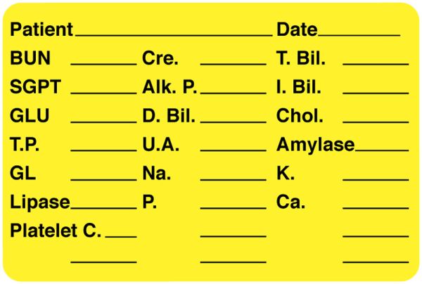 Lab Use Only Label Medical Use Labels - Laboratory Label, 3
