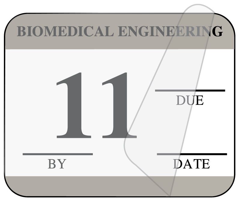 Bioengineering Label Medical Use Labels - Biomedical Self-Laminating Inspection Labels with ...