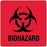 Medical Use Labels - Biohazard Warning Label, 8" x 10"