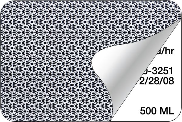 Medical Use Labels - Blockout Label, 4" x 2"