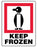 Medical Use Labels - KEEP FROZEN, Shipping Label, 3" x 4"