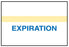 Medical Use Labels - Dual Expiration Indicator Bar Label, 15/16" x 5/8"