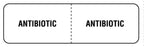 Medical Use Labels - ANTIBIOTIC, I.V. Line Identification Label, 3" x 7/8"