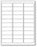 Medical Use Labels - Synthetic Laser Printer Label, 2-5/8" x 1"