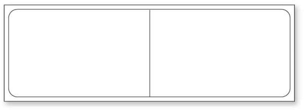 Medical Use Labels - Direct Thermal Printer Label, 3" Core, 4" x 1-1/4"