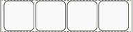 Medical Use Labels - 15/16" x 15/16" Direct Thermal Slide Labels
