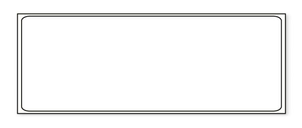 Medical Use Labels - Direct Thermal Printer Label, 1" Core, 2" x 3/4"