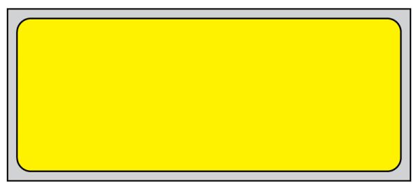 Medical Use Labels - Direct Printer Thermal Label, 3" Core, 2-1/2" x 1"