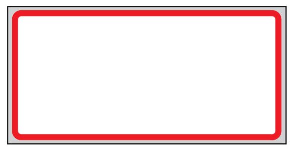 Medical Use Labels - Direct Thermal Printer Label, Red Border, 1" Core, 2" x 1"