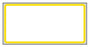 Medical Use Labels - Direct Thermal Printer Label,Yellow Border, 1" Core, 2" x 1"