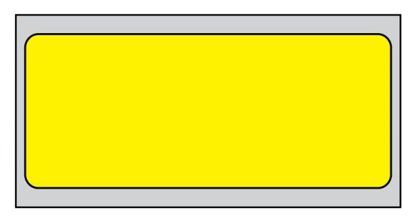 Medical Use Labels - Piggyback Direct Thermal Label, 3" Core, 1-3/4" X 3/4"