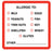 Medical Use Labels - Allergy Labels, 2-1/2" x 2-1/2"