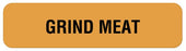 Medical Use Labels - GRIND MEAT, Nutrition Communication Labels, 1-1/4" x 5/16"