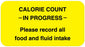 Medical Use Labels - Calorie Count Labels, 1-5/8" x 7/8"