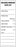Medical Use Labels - Discharge Checklist Label, 6" x 2"