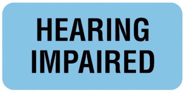 Medical Use Labels - Patient Care Label, 1-5/8" x 7/8"