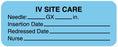 Medical Use Labels - I.V. Site Care Labels, 2-1/4" x 7/8"