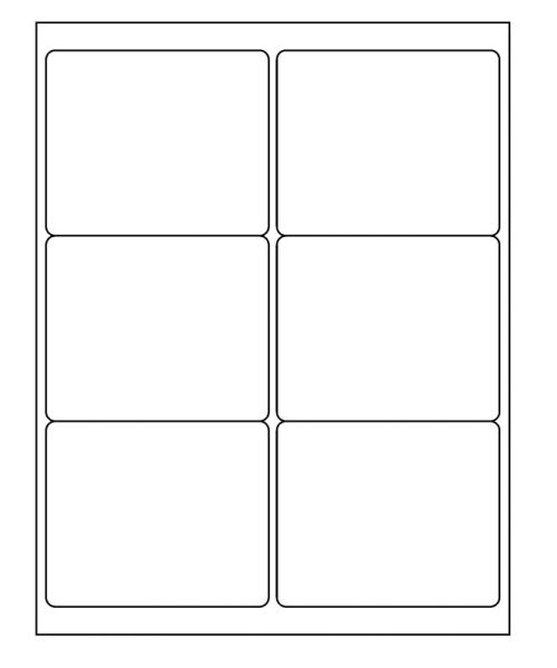 Medical Use Labels - Laser Printer Labels, 4" x 3-1/3"