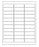 Medical Use Labels - Laser Printer Labels, 2-5/8" x 7/8"