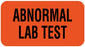 Medical Use Labels - Lab Test Label, 1-5/8" x 7/8"