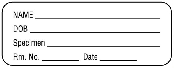 Pathlogy Labelling Medical Use Labels - Pathology Labels, 2