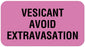Medical Use Labels - Chemotherapy Communication Label, 1-5/8" x 7/8"