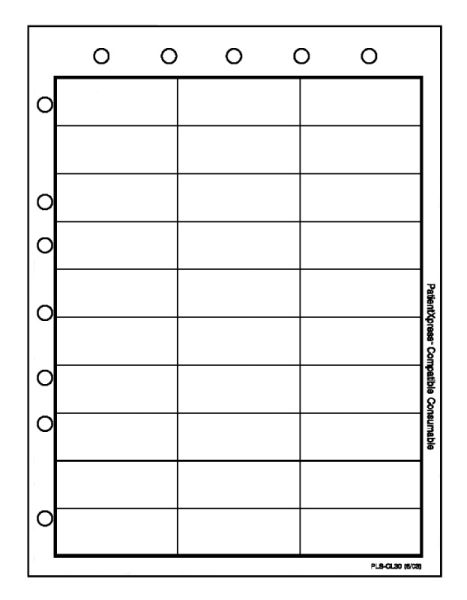 Medical Use Labels - Laser Companion Printer Label, 2-1/2" x 1"