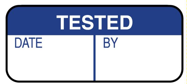 Medical Use Labels - TESTED, 7/8" x 3/8"