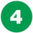 Medical Use Labels - Numerical Inventory Dots