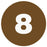 Medical Use Labels - Numerical Inventory Dots