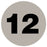 Medical Use Labels - Numerical Inventory Dots