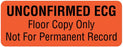 Medical Use Labels - Cardiopulmonary Department Label, 3" x 1-1/8"