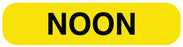 Medical Use Labels - NOON, Medication Instruction Label, 1-5/8" x 3/8"