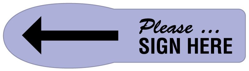 Medical Use Labels - Preprinted Extra-Large Uniflags-for right side of page