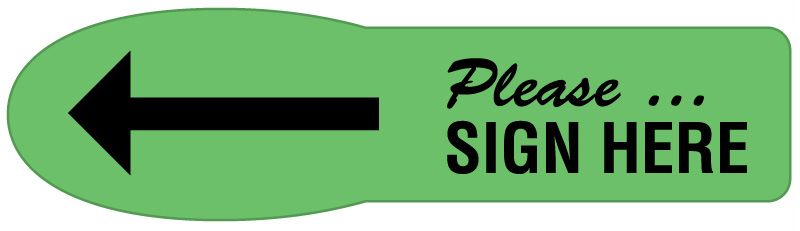 Medical Use Labels - Preprinted Extra-Large Uniflags-for right side of page