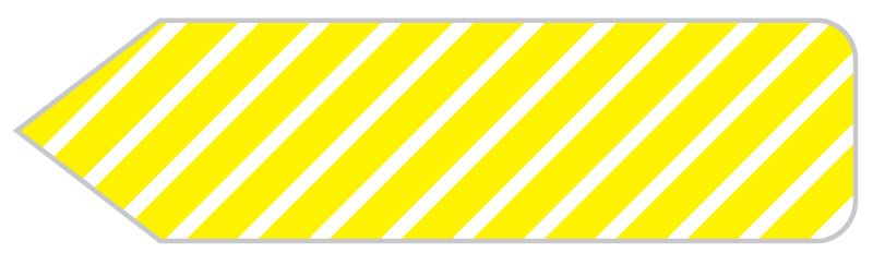 Medical Use Labels - Striped Uniarrow Jr. Spacesaver Flags