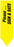Medical Use Labels - Uniarrow Message Flags-Sign & Date