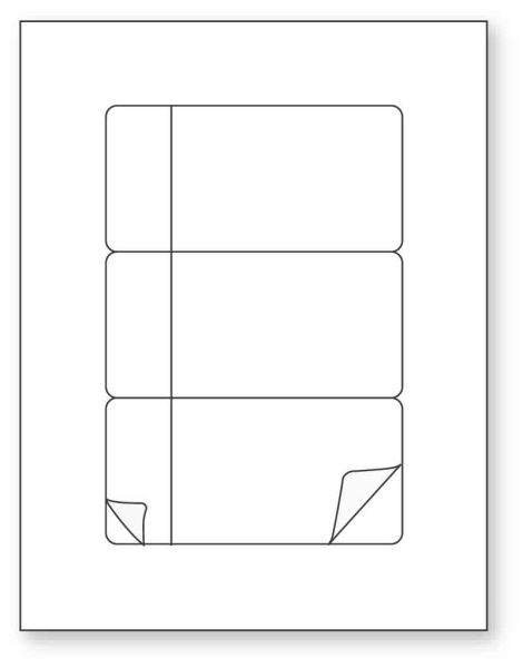 Labela Insert Medical Use Labels - Betacam Sleeve Insert Laser Label, 8-1/2
