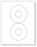 Medical Use Labels - CD Labels, 8-1/2" x 11"